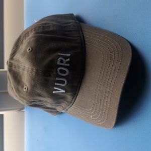 Vuori Unisex Adjustable Cap Hat Camel Khaki